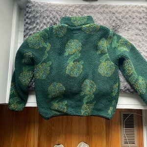 Floral Green Men’s Sweater